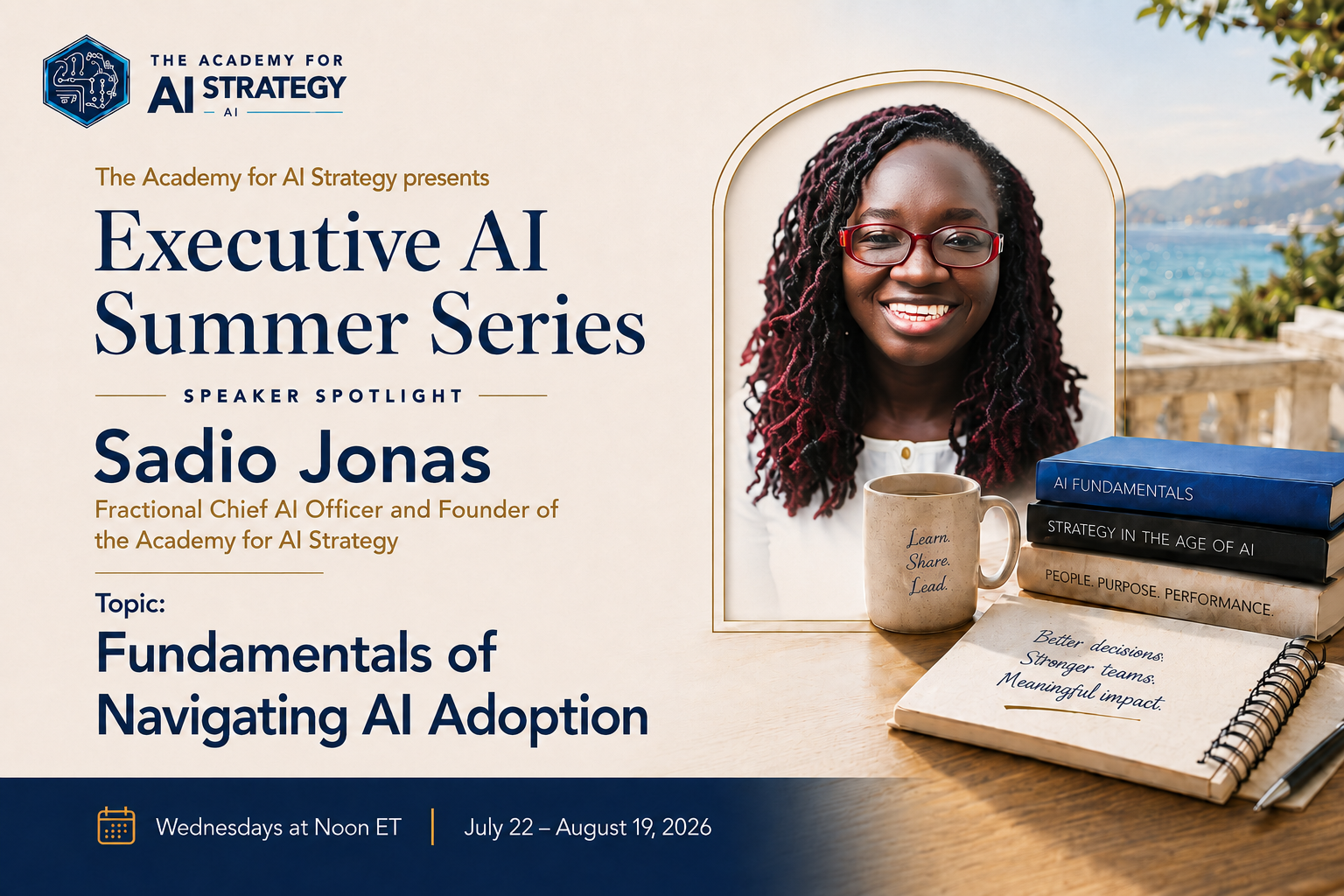 Sadio Jonas — Fundamentals of Navigating AI Adoption