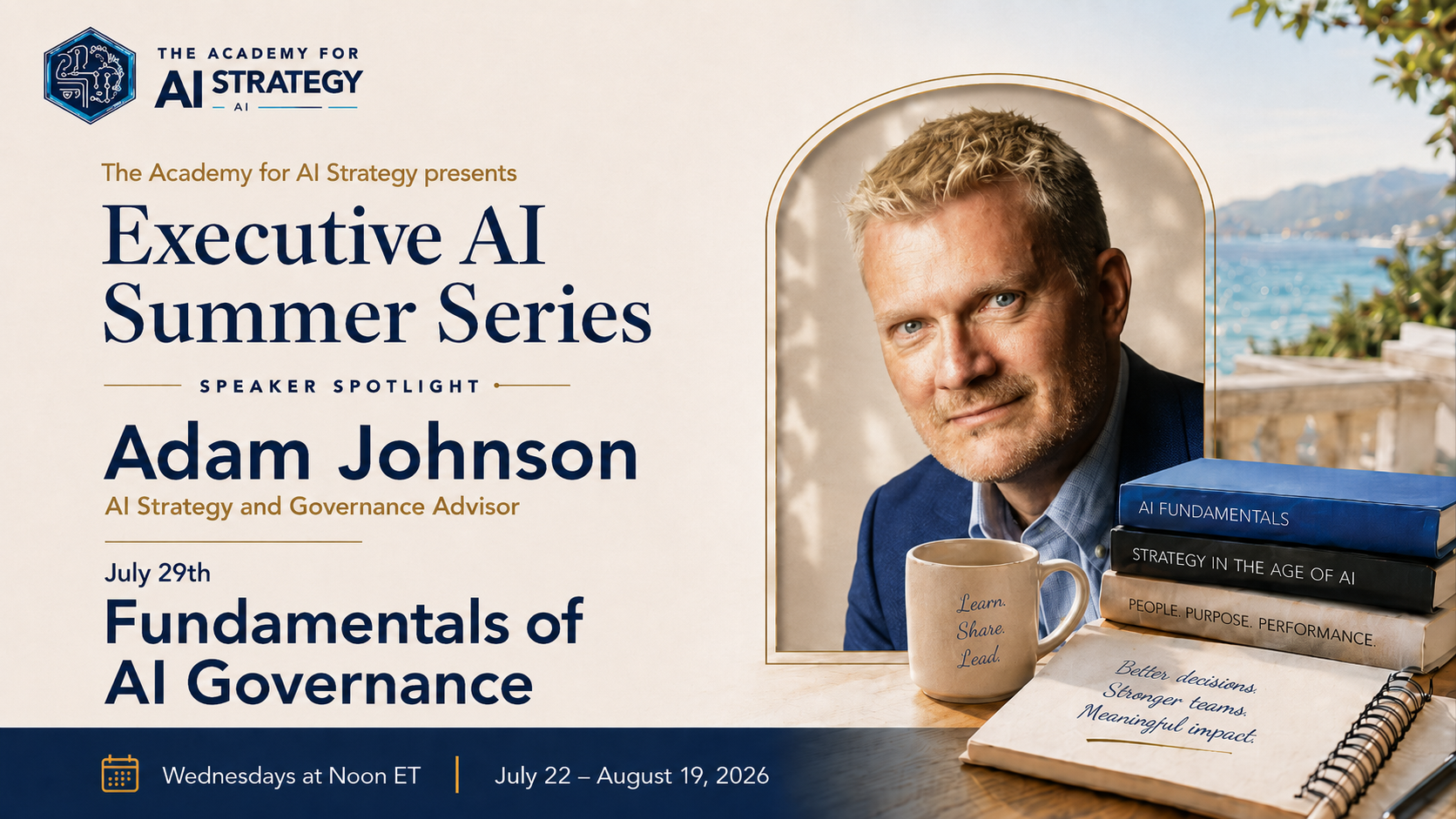Adam Johnson — Fundamentals of AI Governance